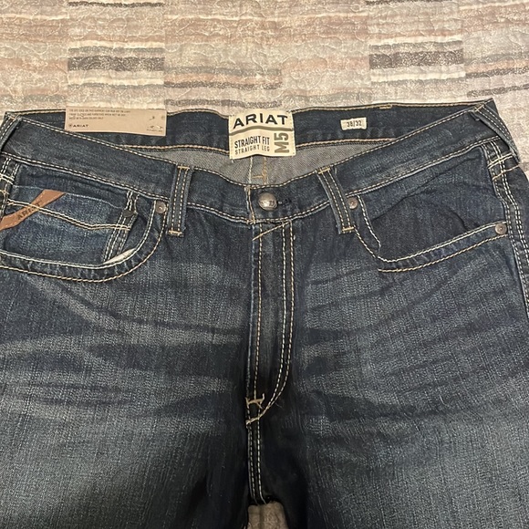 Ariat M5 Straight Fit Denim Jeans - Picture 4 of 8